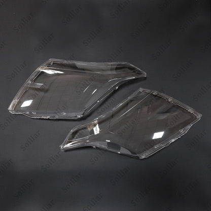 For Cadillac SRX 2010-2015 Left+Right Side Headlight Headlamp Clear Lens Cover