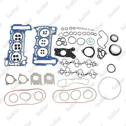 For Audi S4 S5 B9 A6 Q7 Porsche EA839 2.9 3.0 Overhaul Rebuild Gaskets Seals Kit