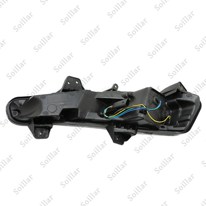 RH Right Side Front Bumper Fits 2019-2024 Chevrolet Malibu Daytime Running Light