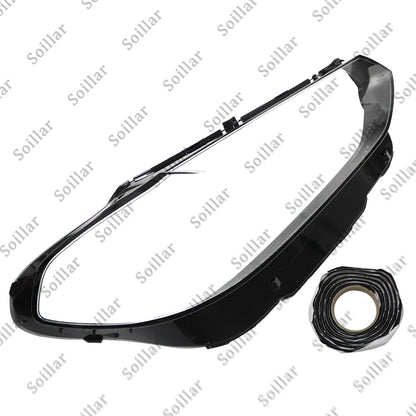 For BMW X3 X4 2022-2024 Right Side Front Headlight Lens Clear Cover+Sealant 1Pcs