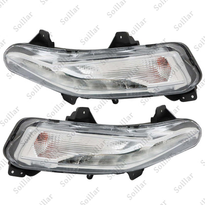 Pair Front Bumper Daytime Running Light RH/LH Side US For Chevy Malibu 2019-2024