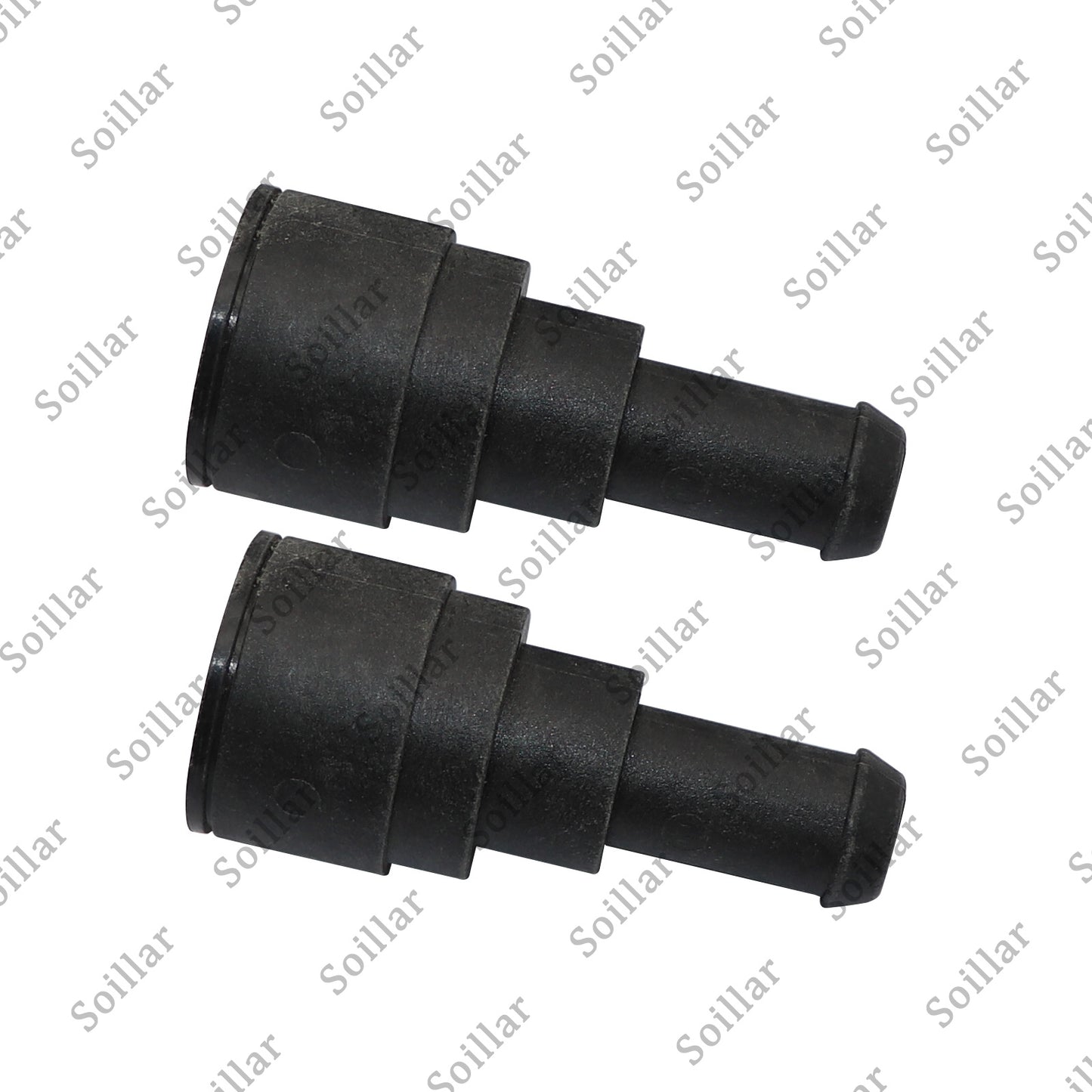 2pcs Heater Core Coolant Hose Connector for Cadillac Chevrolet Tahoe GMC Buick