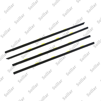 NEW DOOR BELT WEATHER STRIP MOLDING SEAL SET For Honda Civic 4 DOOR 1996~2000