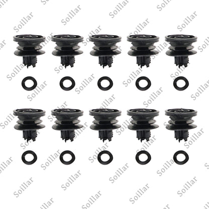 50pcs Door Trim Panel Retainer Push Clip for VW Golf 1998-2006/2010-2012
