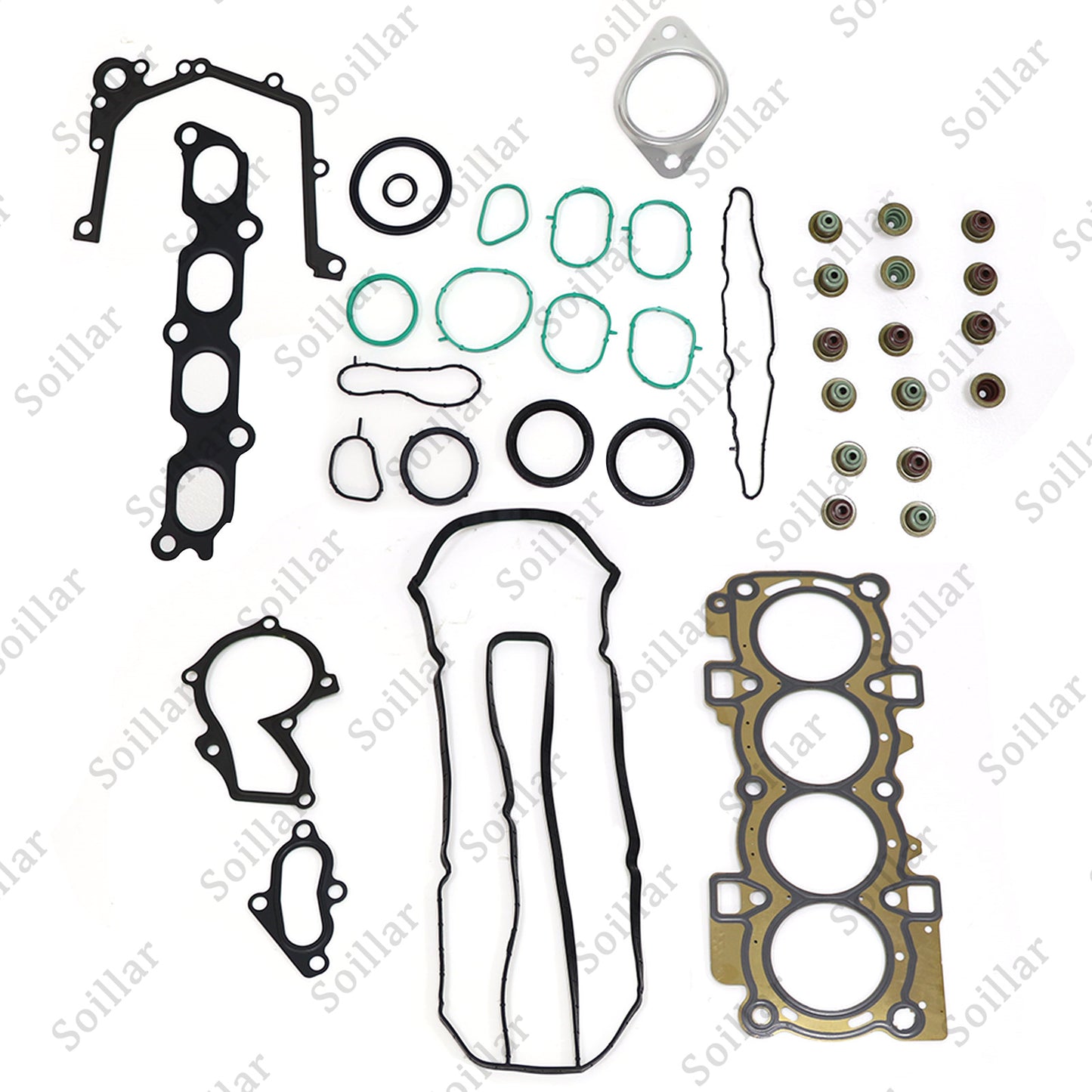 Head Gasket Set Fit 2011 2012 2013 2014 2015 2016 Ford Fiesta 1.6L L4 DOHC TIVCT