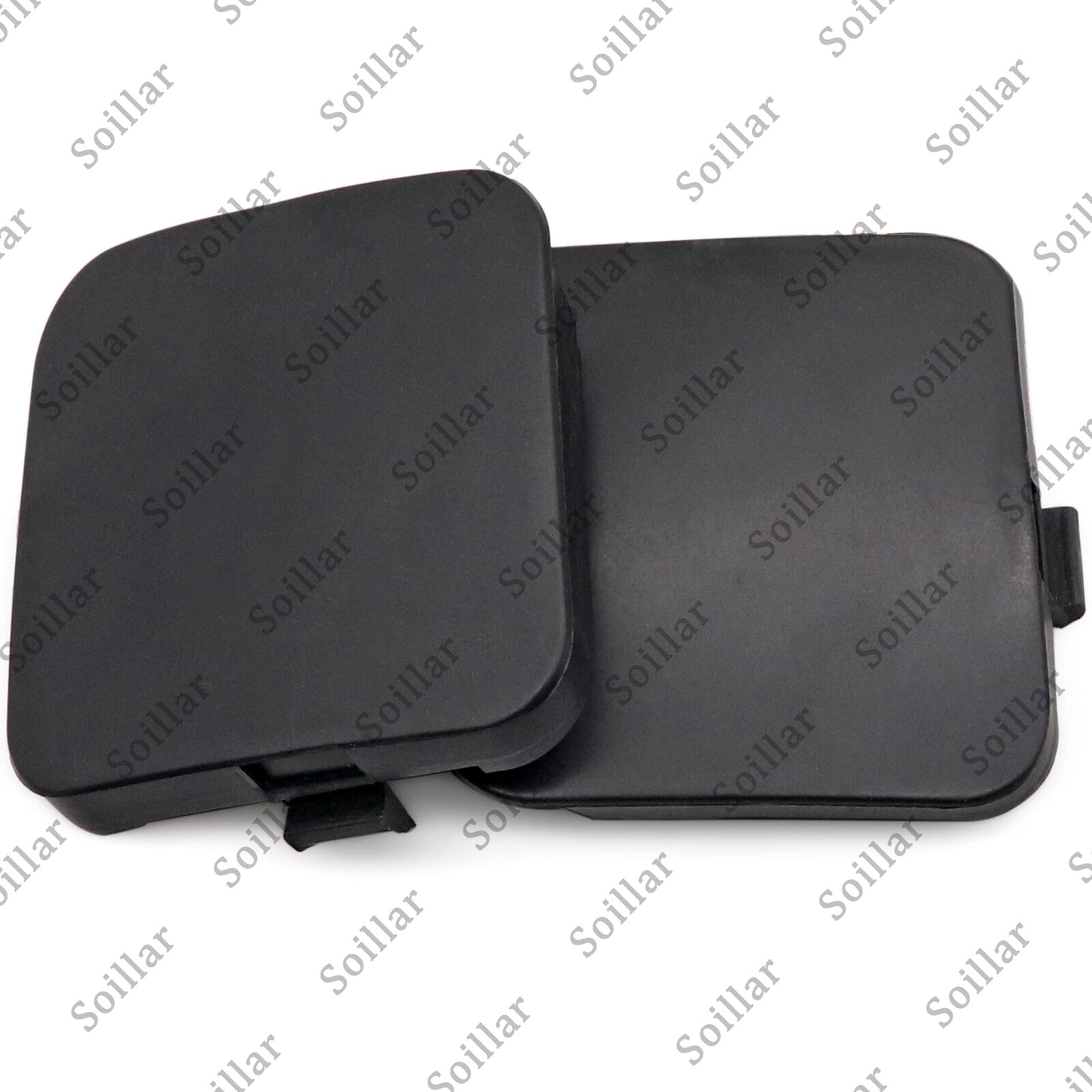 2pcs Tow Hook Covers Front Bumper Right Left Cap For Toyota RAV4 2009-2010 New