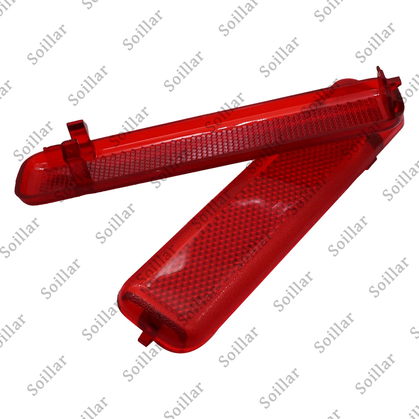 L& R Rear Inside Door Trim Reflector For Silverado Sierra Crew Cab Pickup 03-07