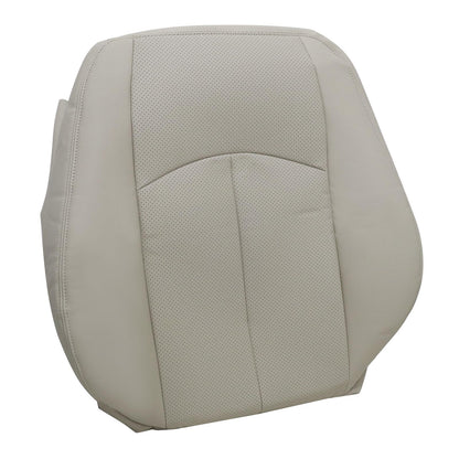 For 2003-2009 Mercedes Benz E63 E280 E300 E320 E350 E500 E550 Driver & Passenger Bottom & Top PERFORATED Leather Seat Cover Light Tan