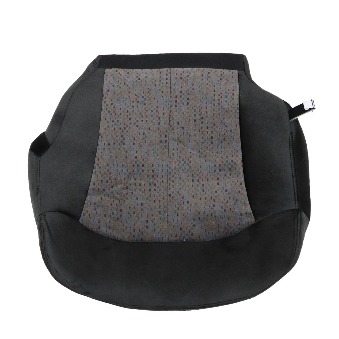 For 1999-2002 Chevy Silverado Driver & Passenger Bottom Cloth Seat Cover Dark Gray