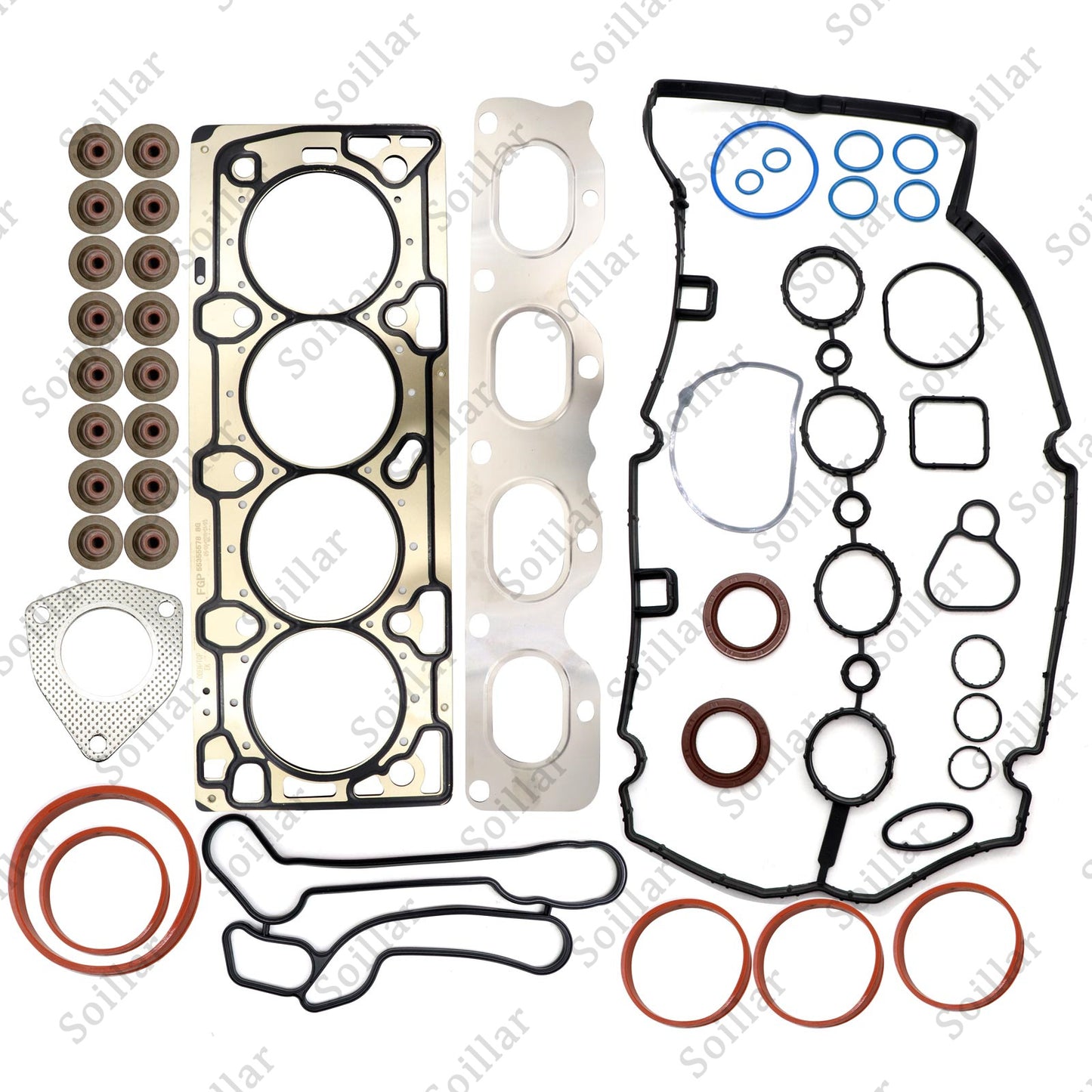 Engine Cylinder Head Gasket Set Kit For 2012-17 Chevy Chevrolet Cruze Sonic 1.8L