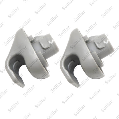 2* Sun Visor Shade Holder Clip Retainer Gray 88217S04003ZA For Honda Civic CR-V