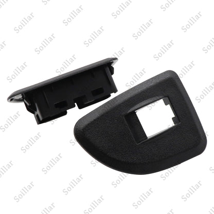 For 09-13 Chevy Silverado Sierra Extended Cab Rear Window Switch Bezels Covers