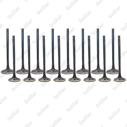 Intake Exhaust Valves Fits Ford Mazda Mercury 2.0L 2.3L 2.5L DOHC 16V