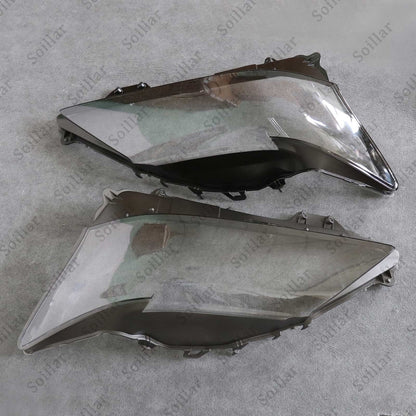 Pair For 2013-2015 Lexus GS350 GS450h Headlight Lens Clear Headlamp Cover LH&RH