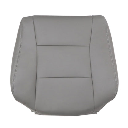 For 1998-2007 Toyota Land Cruiser Front Driver & Passenger Bottom & Top Leather Seat Cover Gray