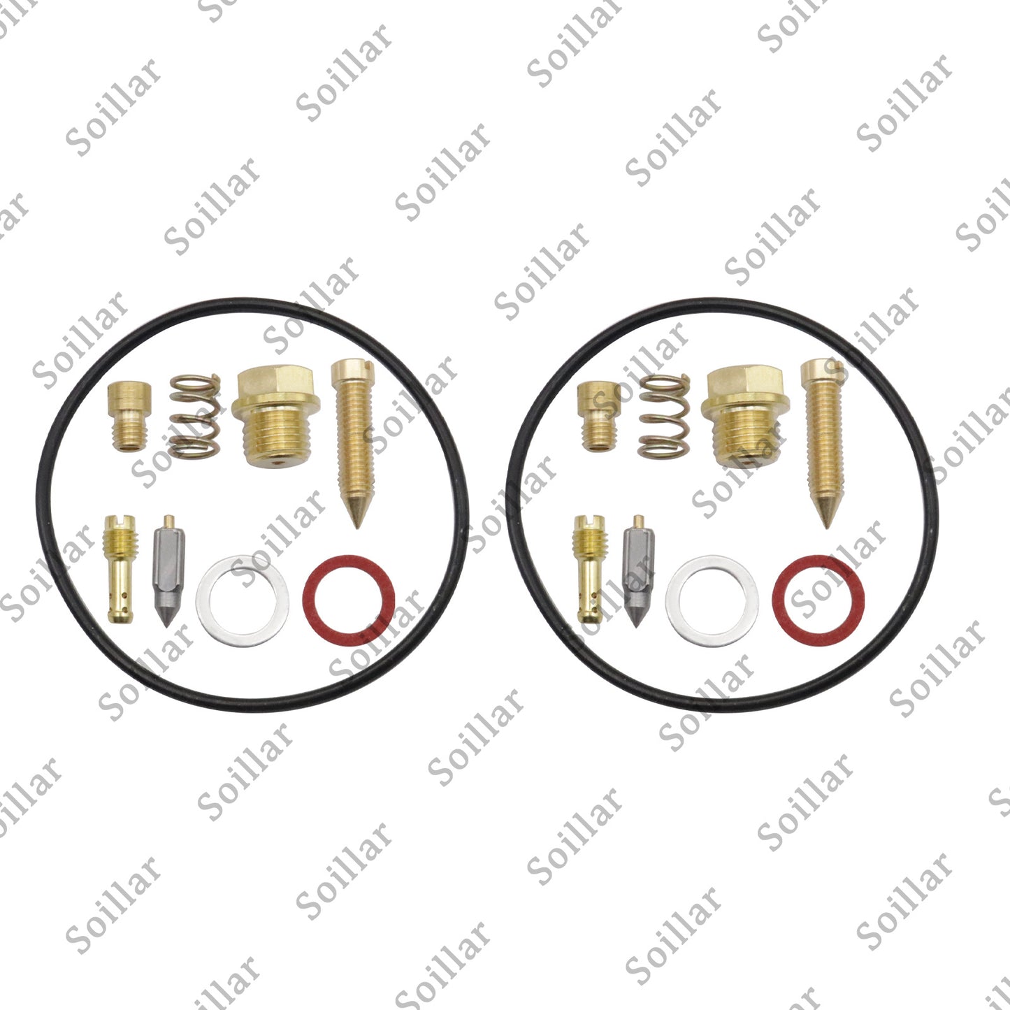 2 set Carburetor rebuild kit For YAMAHA PHAZER PZ480 PZ 480 1986-1990 1987 88 89