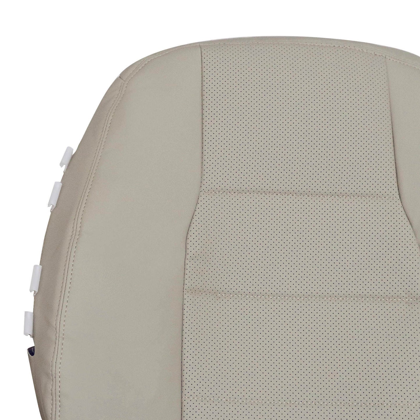 For 2008-2014 Mercedes Benz C250 C300 C350 Passenger Top Replacement Leather Seat Cover Tan
