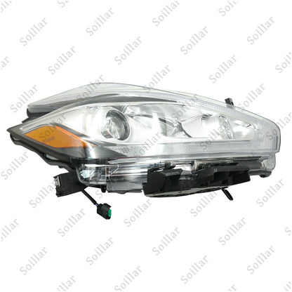For 2015-2018 Nissan Murano Halogen Headlight LED DRL Lamp Right Passenger Side
