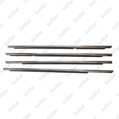 Chrome Front Rear Door Belt Moulding SET For Toyota Camry 2002-2006