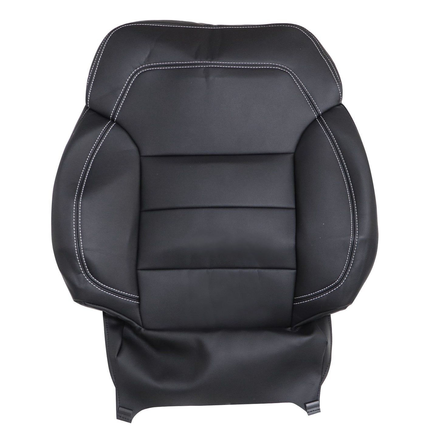 For 2012-2015 Mercedes Benz ML250 ML350 ML400 Driver Bottom & Top Leather Seat Cover Black