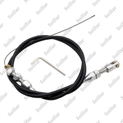 Fit LS1 Chevy 36" Stainless Steel Black Throttle Cable 4.8 5.3 5.7 6.0 Engine