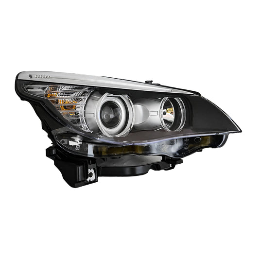 63127177732 For BMW 528i Base 2008-10 RH Headlight Halogen Projector Replacement