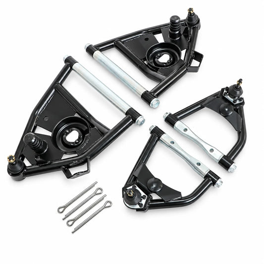 4PCS Upper & Lower Tubular Control Arms For 1963-1970 Chevrolet C10