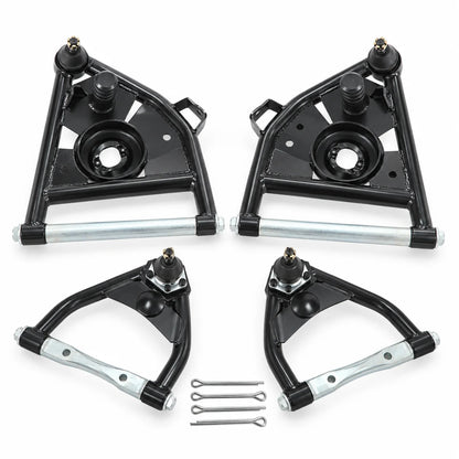 4PCS Upper & Lower Tubular Control Arms For 1963-1970 Chevrolet C10