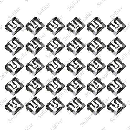 30X Windshield Trim Molding Clips For Ford F150 F250 F350 0269550 C5ZZ6543413-B