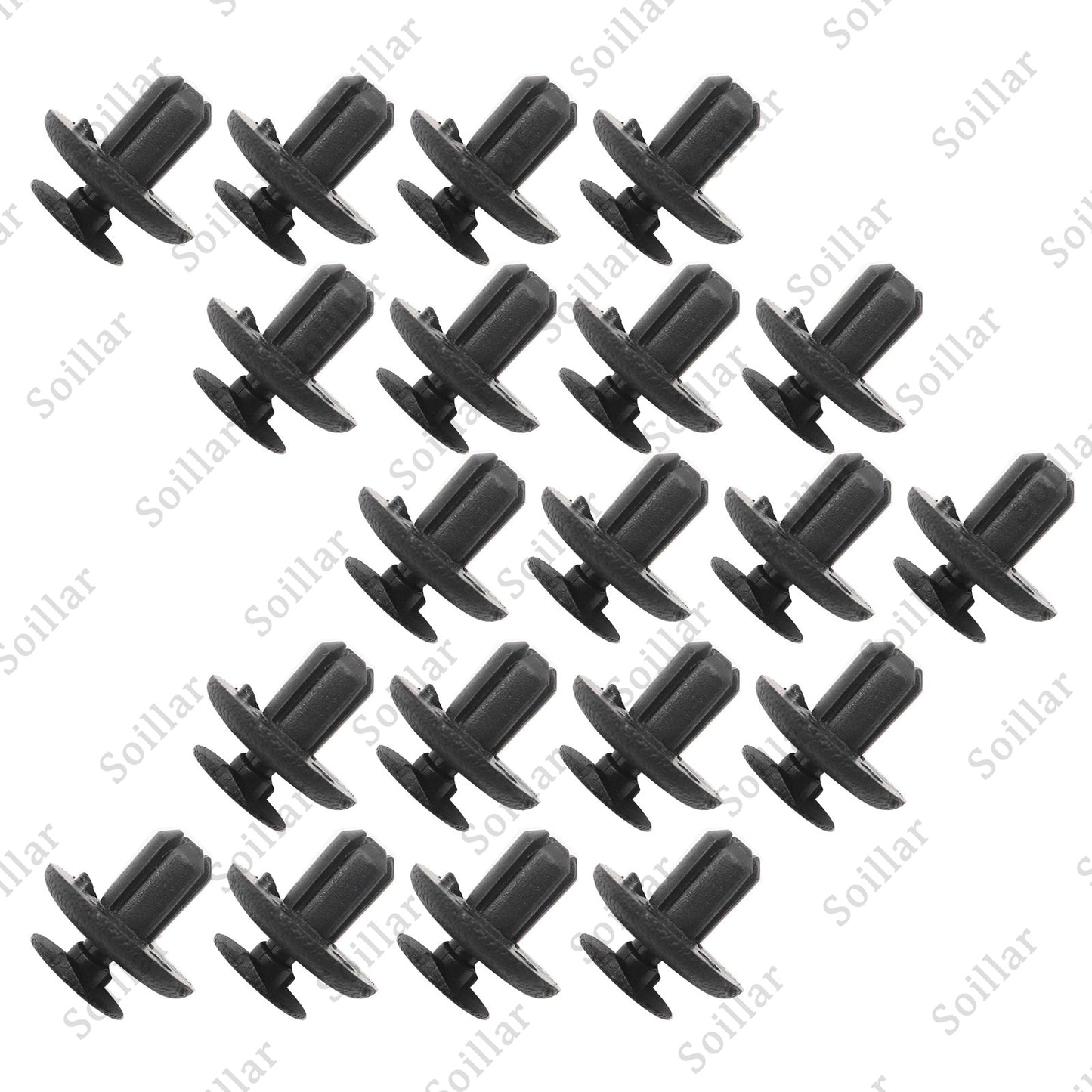 2Pcs Black Sun Visor Fixed-Clip Hook For VW Beetle Passat Golf Jetta 3B0857561B
