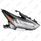 For Nissan Maxima 2019 2020 2021 Headlight LED Housing Chrome Passenger RH Side