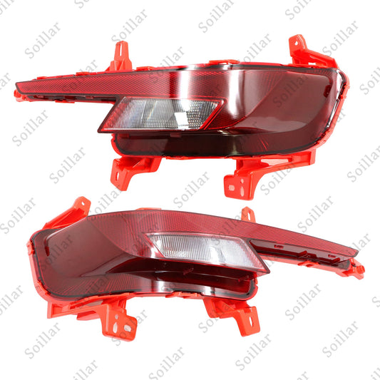 Left&Right Side Rear Bumper Reflector Light Lamp Fit Hyundai Elantra 2019-2020