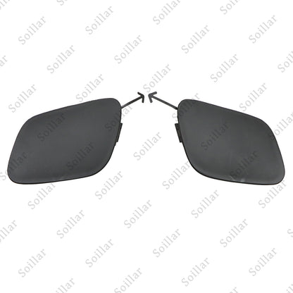 For Toyota Prius 2019-23 Left+Right Side Car Tow Hook Eye Cap Covers Primed