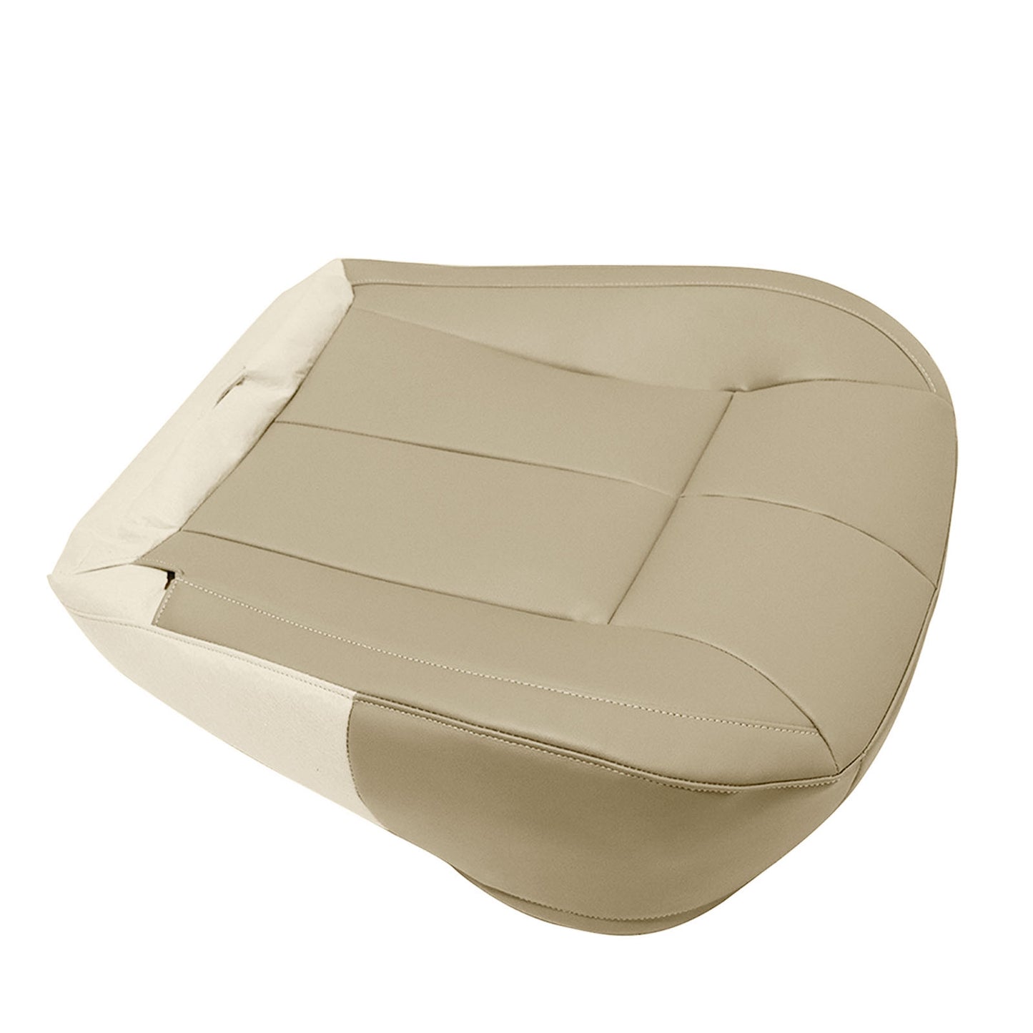 For 1999-2004 Jeep Grand Cherokee Front Driver Bottom Leather Seat Cover Tan