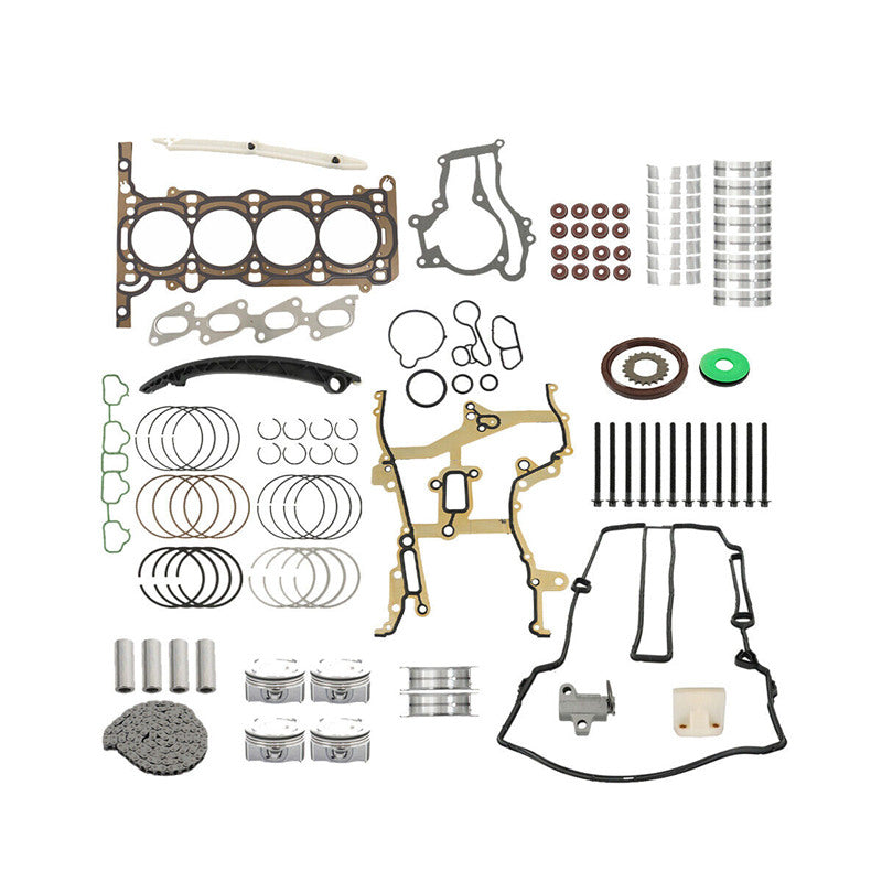 1.4L Engine Rebuild - Gasket Piston Bearing Timing Chain Kit For Buick Chevrolet