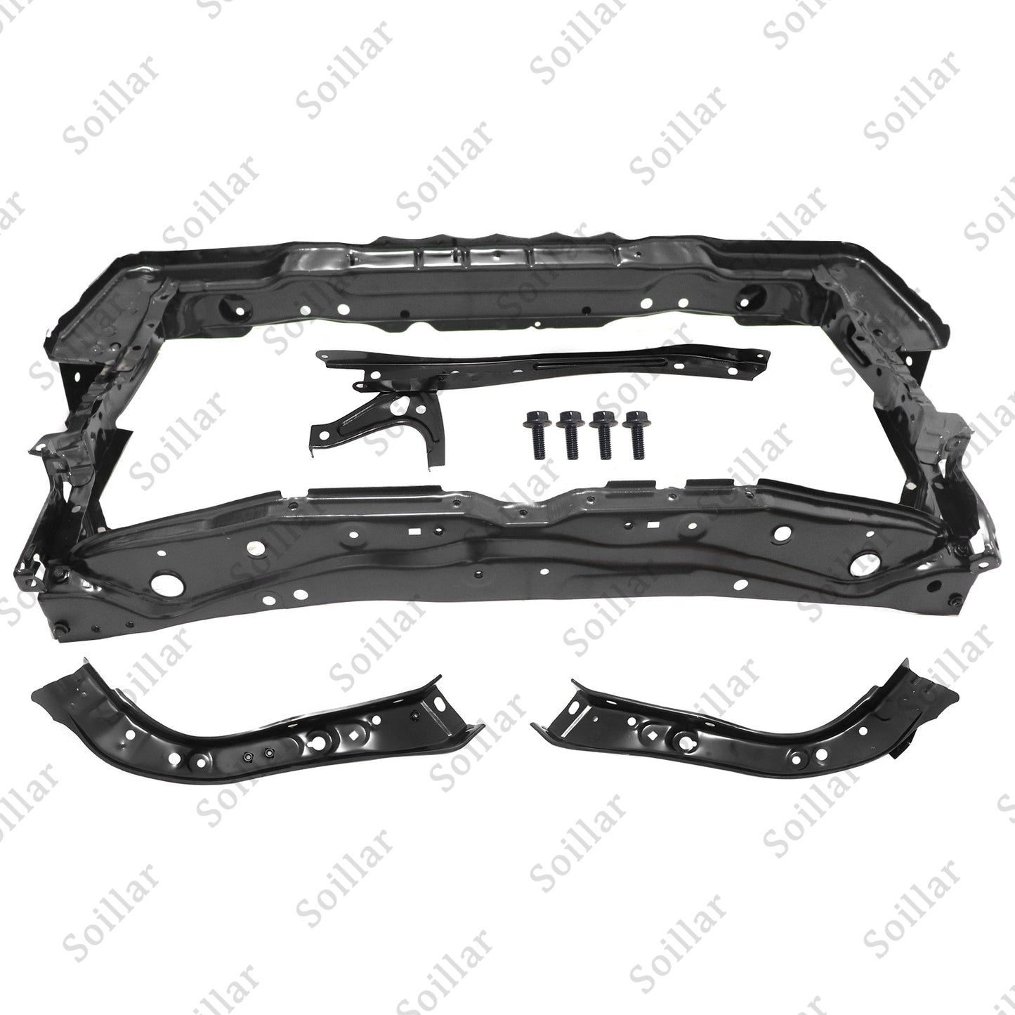 Black Radiator Support Assembly 5321006150 For 2015-2017 Toyota Camry