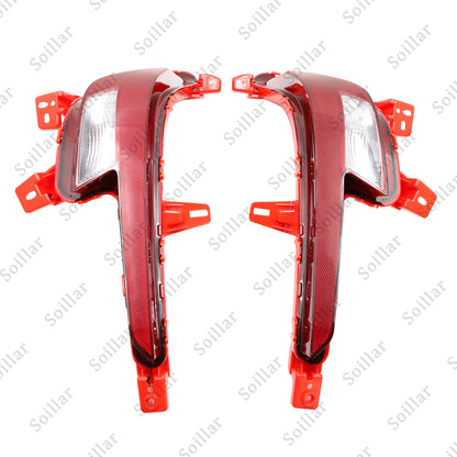 Left&Right Side Rear Bumper Reflector Light Lamp Fit Hyundai Elantra 2019-2020