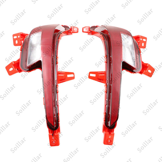 Left&Right Side Rear Bumper Reflector Light Lamp Fit Hyundai Elantra 2019-2020