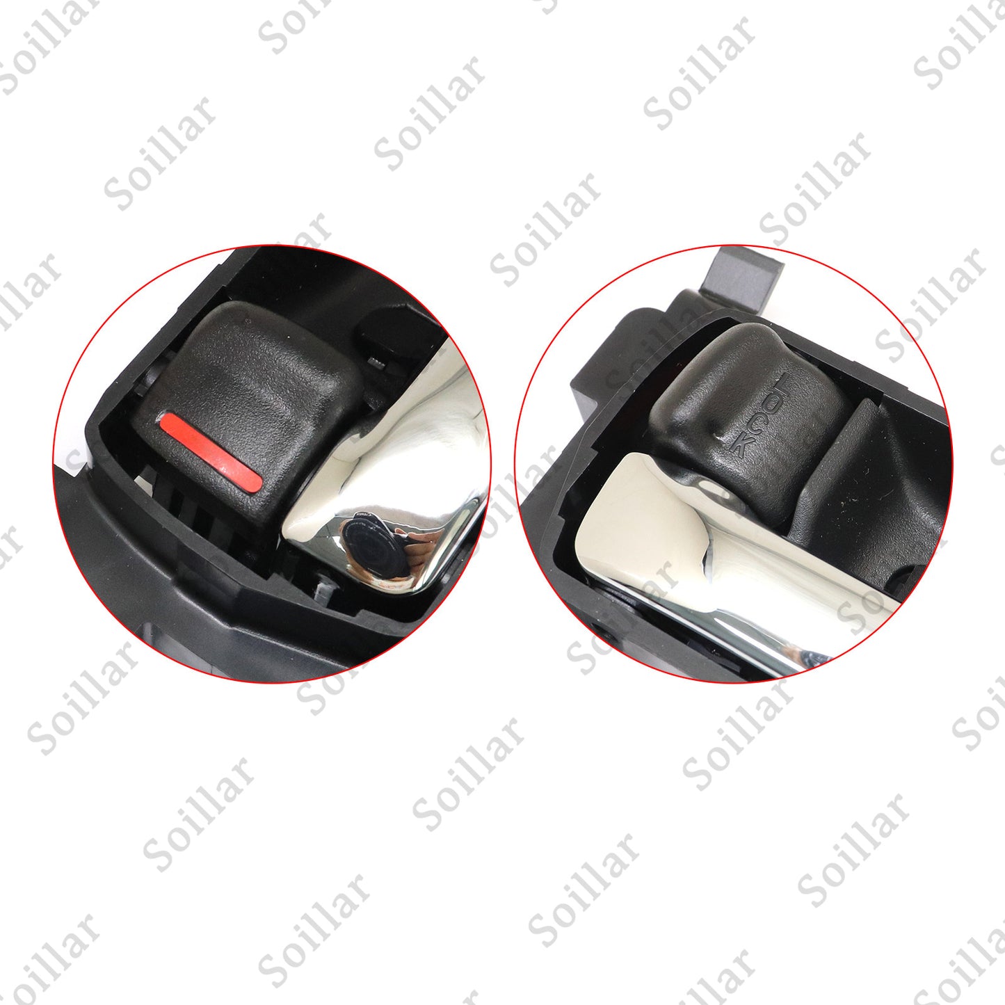 For 2012-2021 Subaru Impreza WRX STI Driver Door Handle Interior Side Left LH US