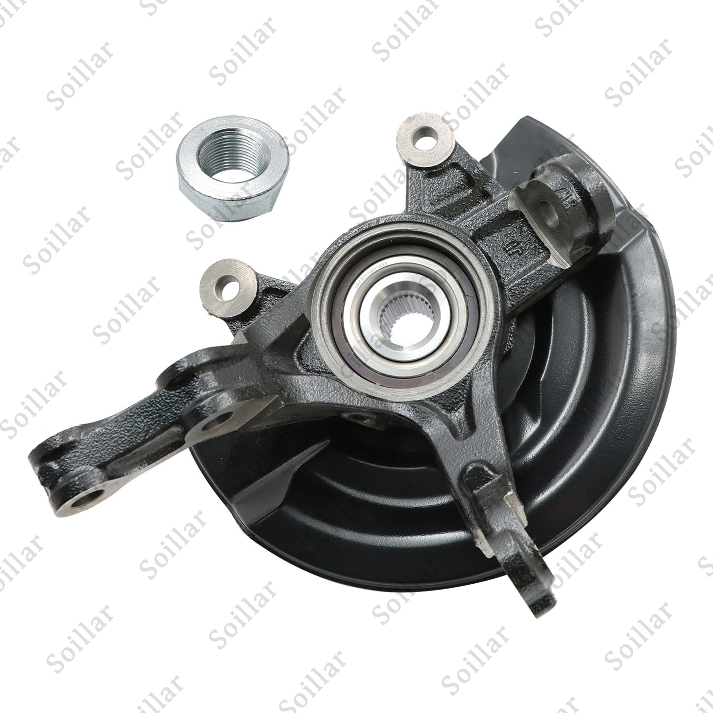 Front Left Steering Knuckle & Wheel Hub Bearing Assembly For Honda CR-V 2007-09