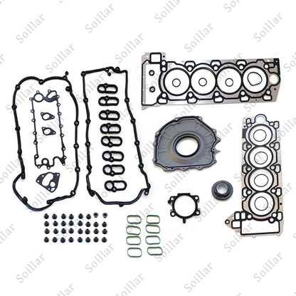 5.0L Engine Rebuild Gasket+Piston(w/rings)+Valve Kit For Jaguar Land Rover AJ133