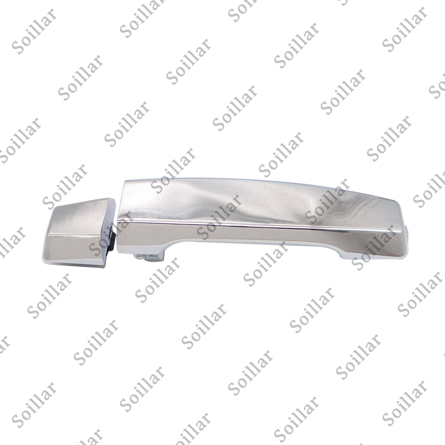 Exterior Door Handle For 2004-2018 Nissan Titan Chrome Front Passenger Side