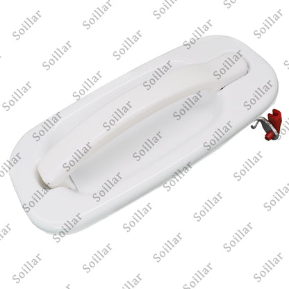 Front Passenger Side Olympic White Door Handle For Silverado Sierra 1999-2007