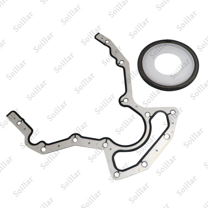 Rear Main Seal Block Cover Gasket Kit For BS40640 JV1657 LS 4.8 5.3 6.0L LS2 LS3