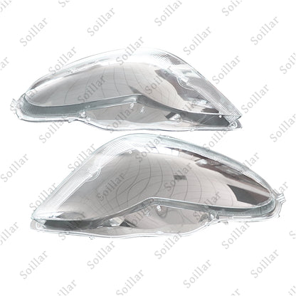 For 2006-2011 Mercedes Benz W219 CLS350 CLS500 CLS550 2Pcs Headlight Lens Cover