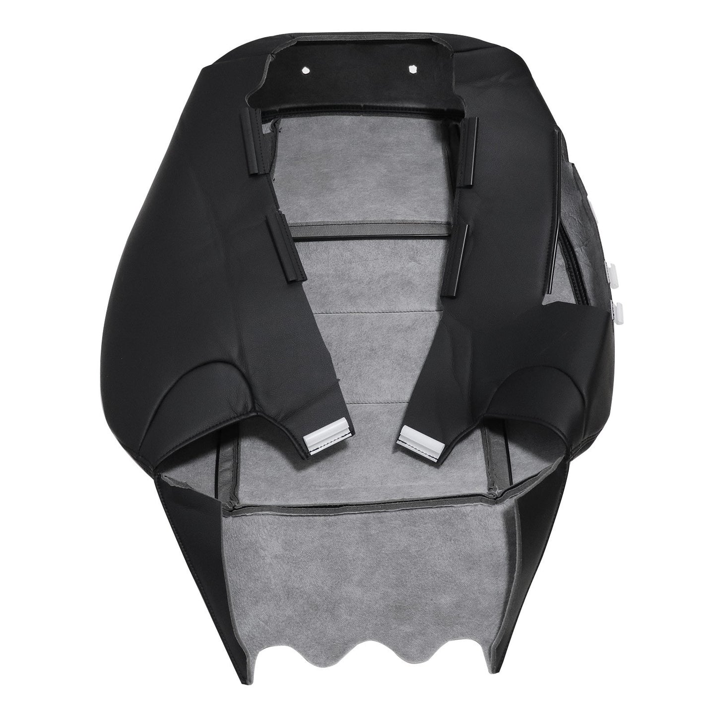 For 2008-2014 Mercedes Benz C250 C300 C350 Passenger Top Replacement Leather Seat Cover Black