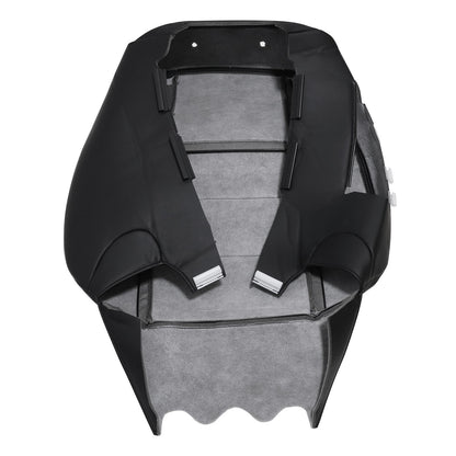 For 2008-2014 Mercedes Benz C250 C300 C350 Passenger Top Replacement Leather Seat Cover Black