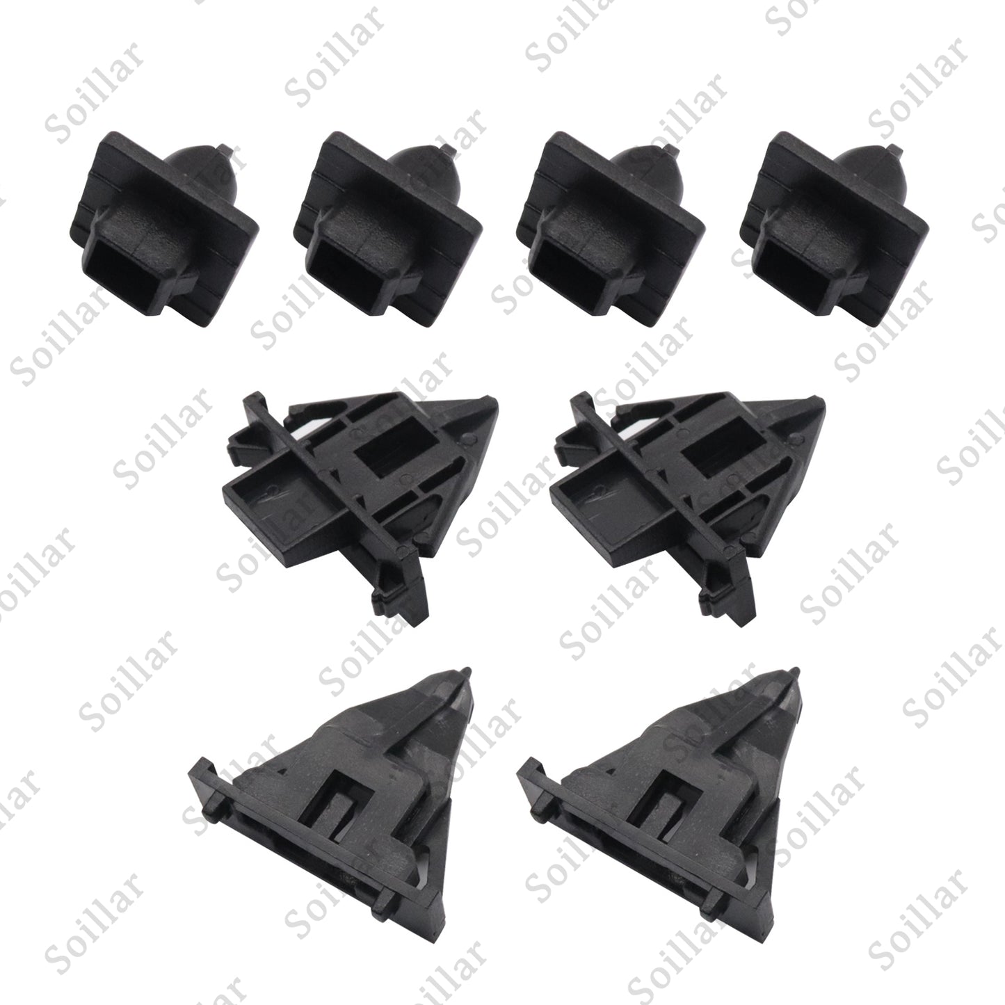 8pcs/Set Cowl Moulding Clip Retainer Kit Fit for Toyota FJ Cruiser 2007-2014