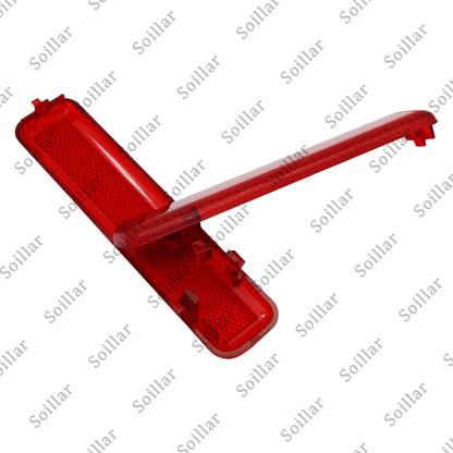 L& R Rear Inside Door Trim Reflector For Silverado Sierra Crew Cab Pickup 03-07