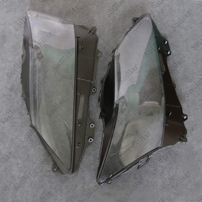 Pair For 2013-2015 Lexus GS350 GS450h Headlight Lens Clear Headlamp Cover LH&RH